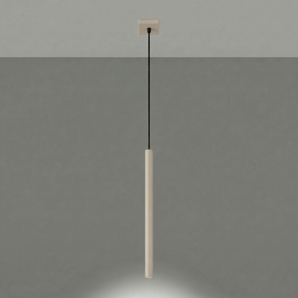 Lampa wisząca PASTELO 1 taupe
