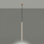 Lampa wisząca PASTELO 1 taupe