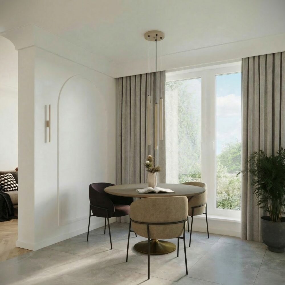 Lampa wisząca PASTELO 2 taupe