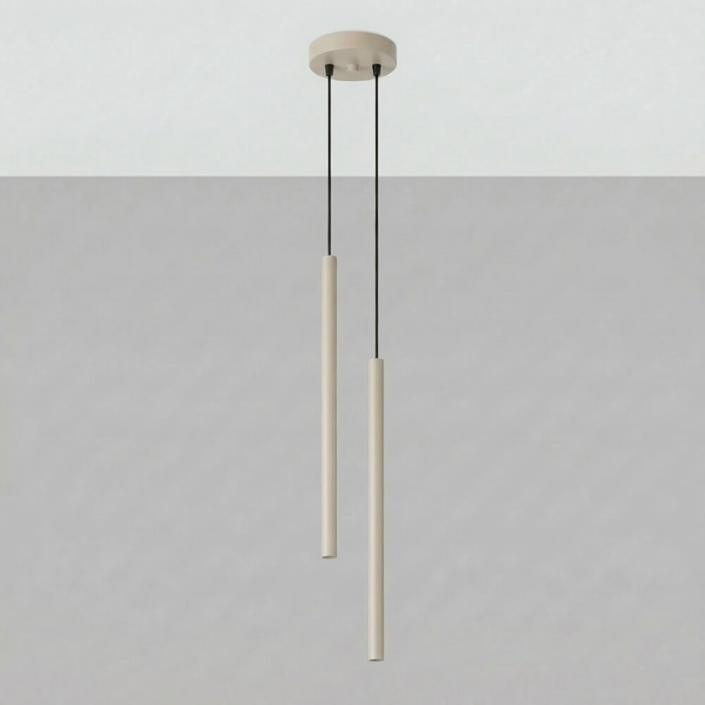 Lampa wisząca PASTELO 2 taupe
