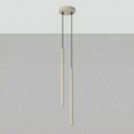 Lampa wisząca PASTELO 2 taupe