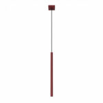 Lampa wisząca PASTELO 1 burgund