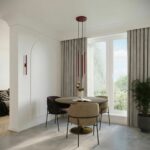 Lampa wisząca PASTELO 2 burgund