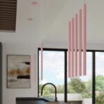 Lampa wisząca PASTELO 2 różowa
