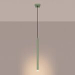 Lampa wisząca PASTELO 1 szałwiowa