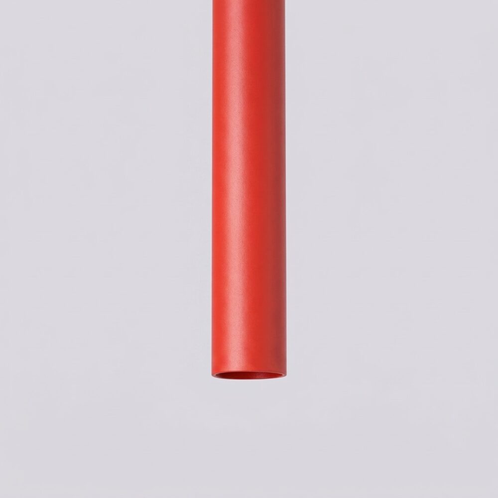 Lampa wisząca PASTELO 2 czerwona