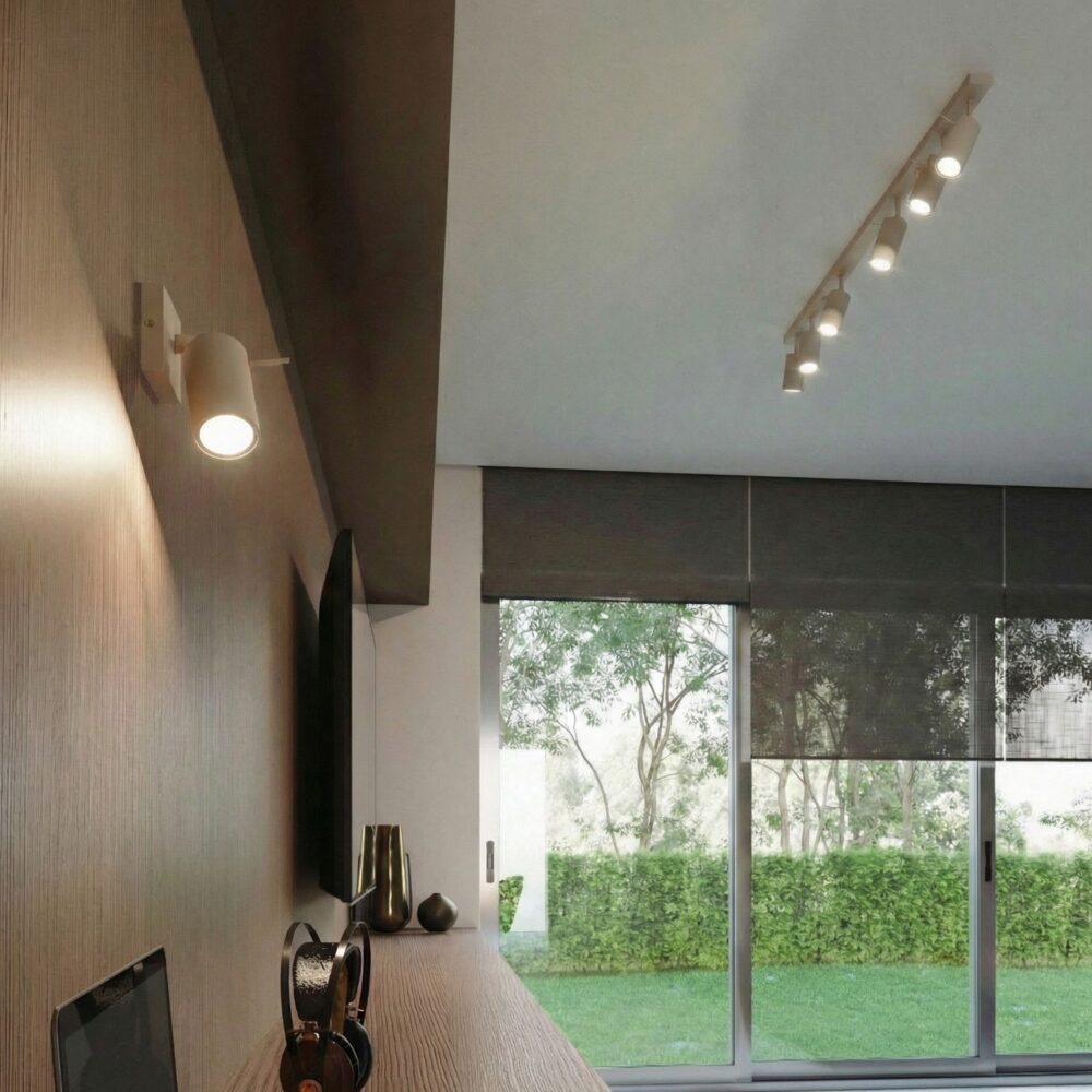 Plafon RING 3L taupe