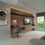 Plafon RING 3L taupe