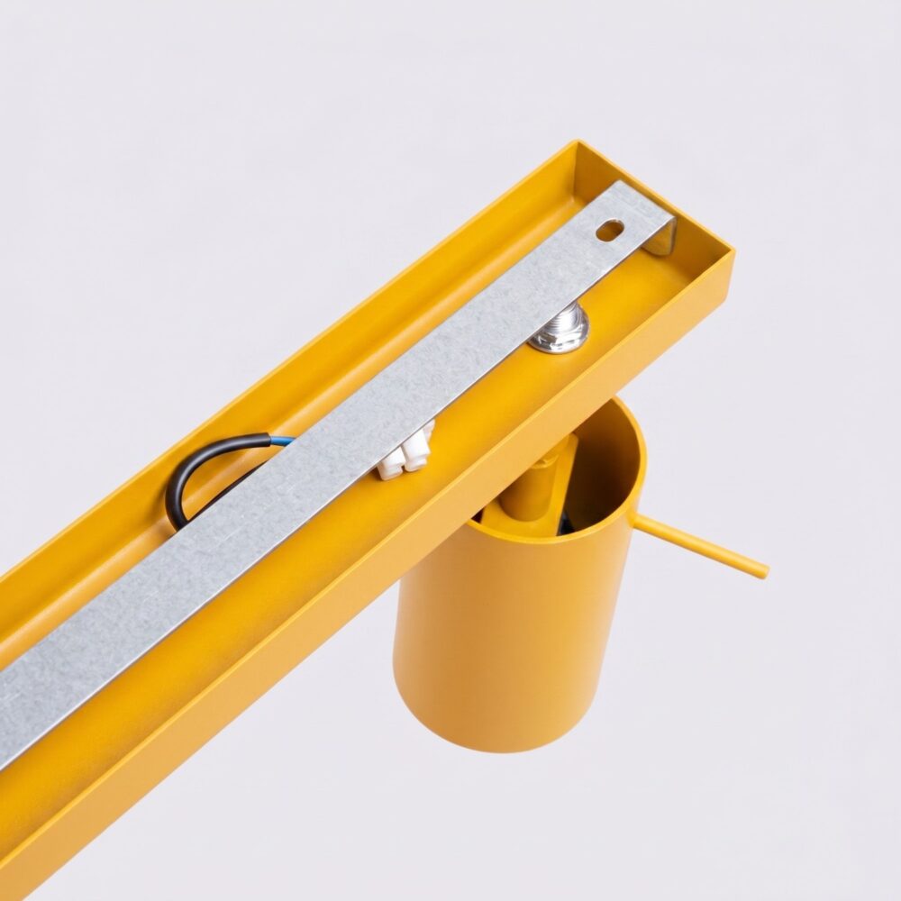 Plafon RING 3L żółty