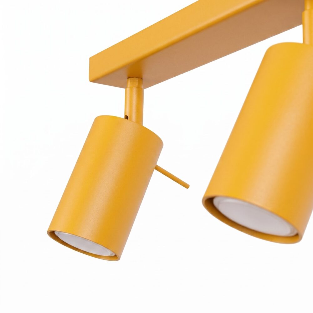 Plafon RING 3L żółty