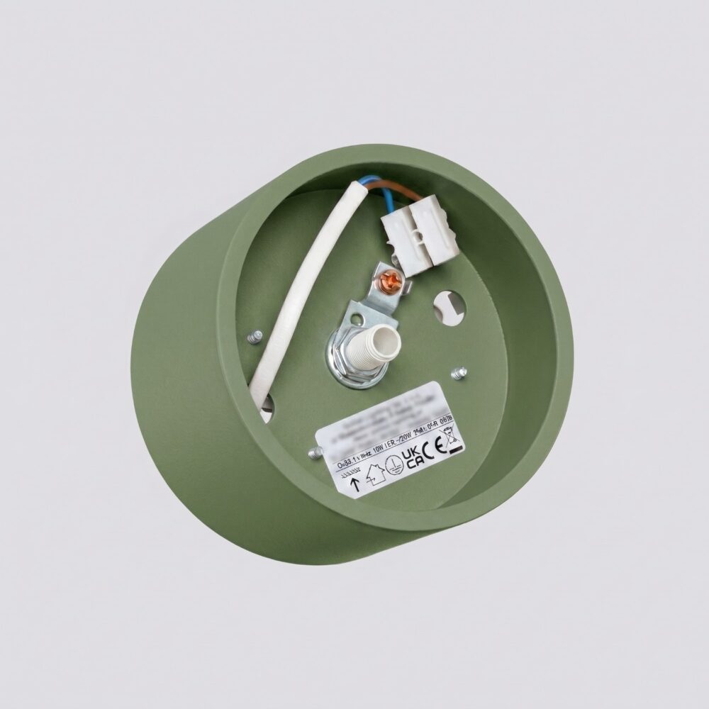 Plafon MODO 1 zielona oliwka Gx53