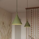 Lampa wisząca NOX 25 zielona oliwka