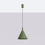 Lampa wisząca NOX 25 zielona oliwka