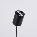 Żyrandol NOX 4L czarna