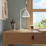 Lampa biurkowa NOX biała