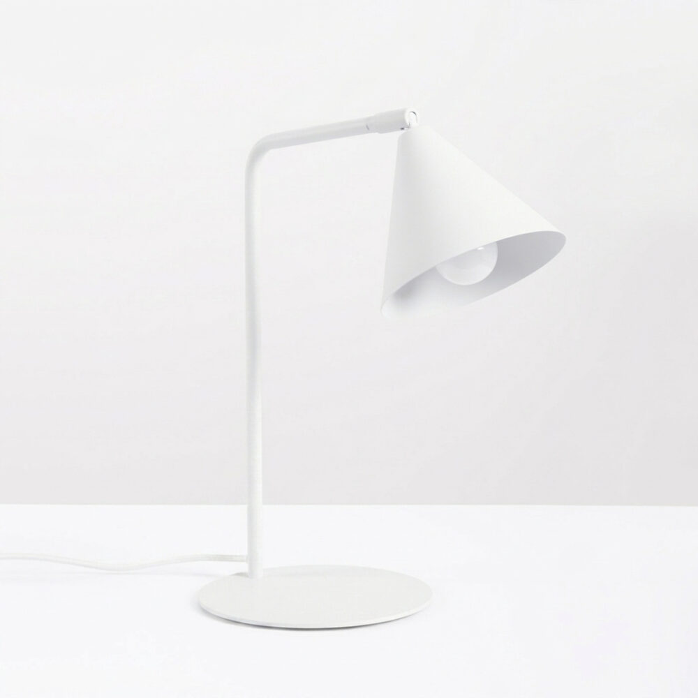 Lampa biurkowa NOX biała