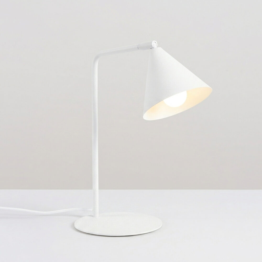 Lampa biurkowa NOX biała