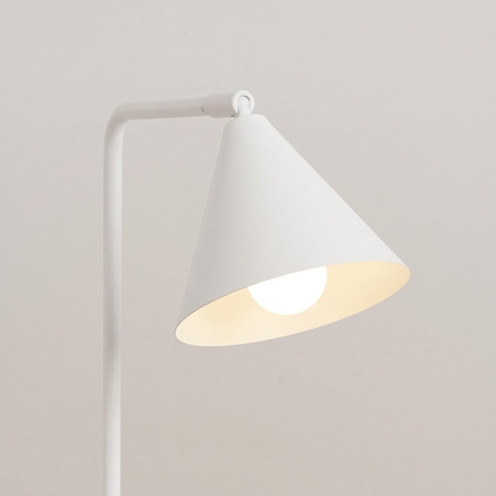 Lampa biurkowa NOX biała