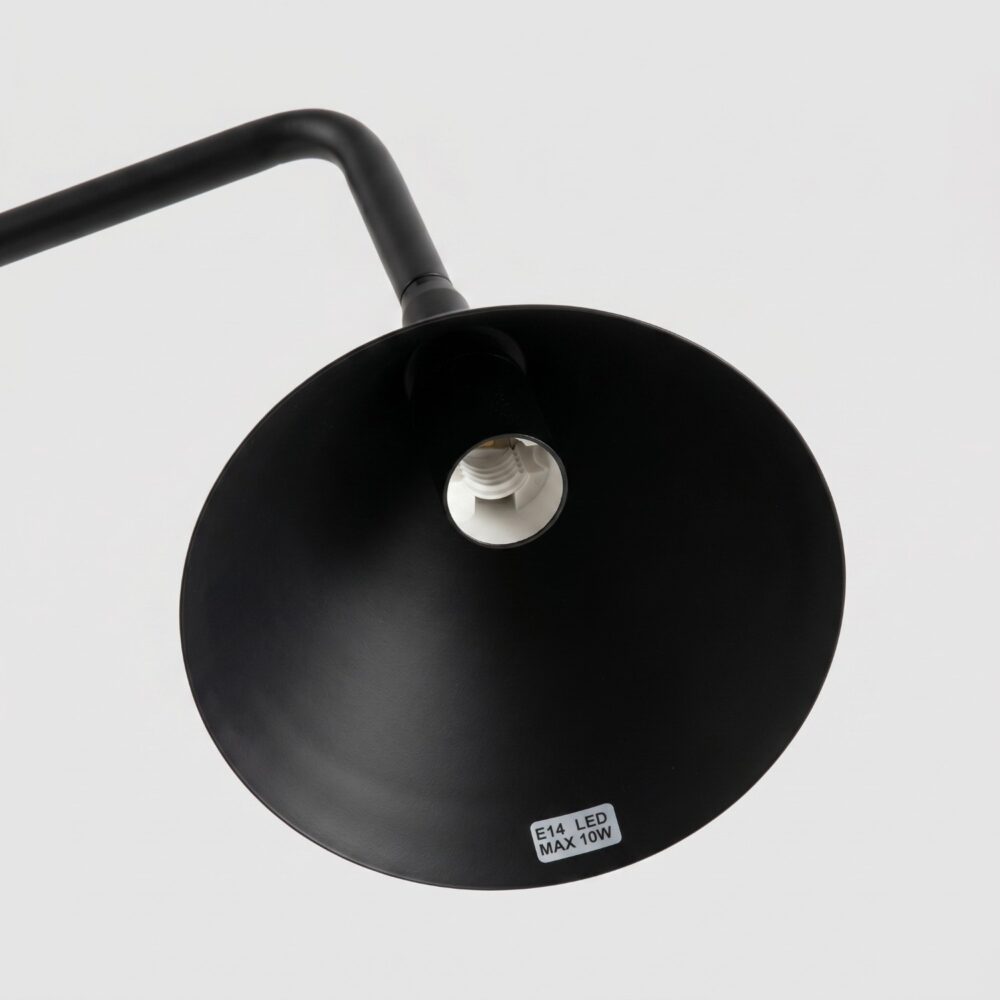 Lampa biurkowa NOX czarna