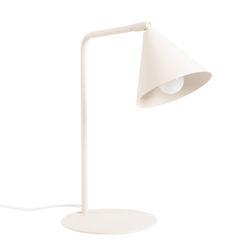 Lampa biurkowa NOX beżowa