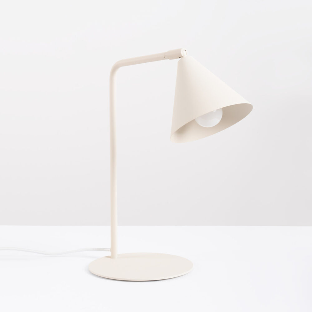 Lampa biurkowa NOX beżowa