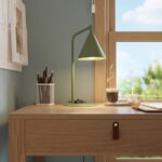 Lampa biurkowa NOX zielona oliwka