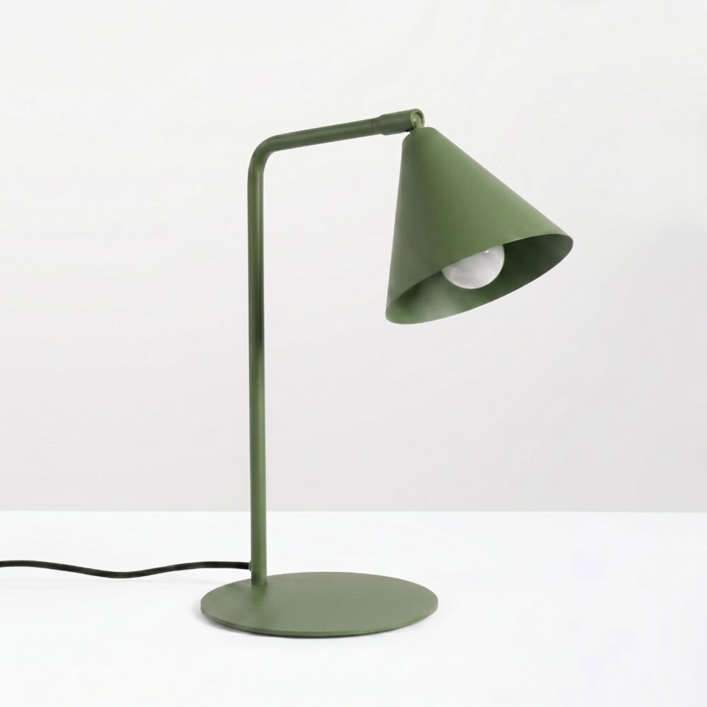 Lampa biurkowa NOX zielona oliwka