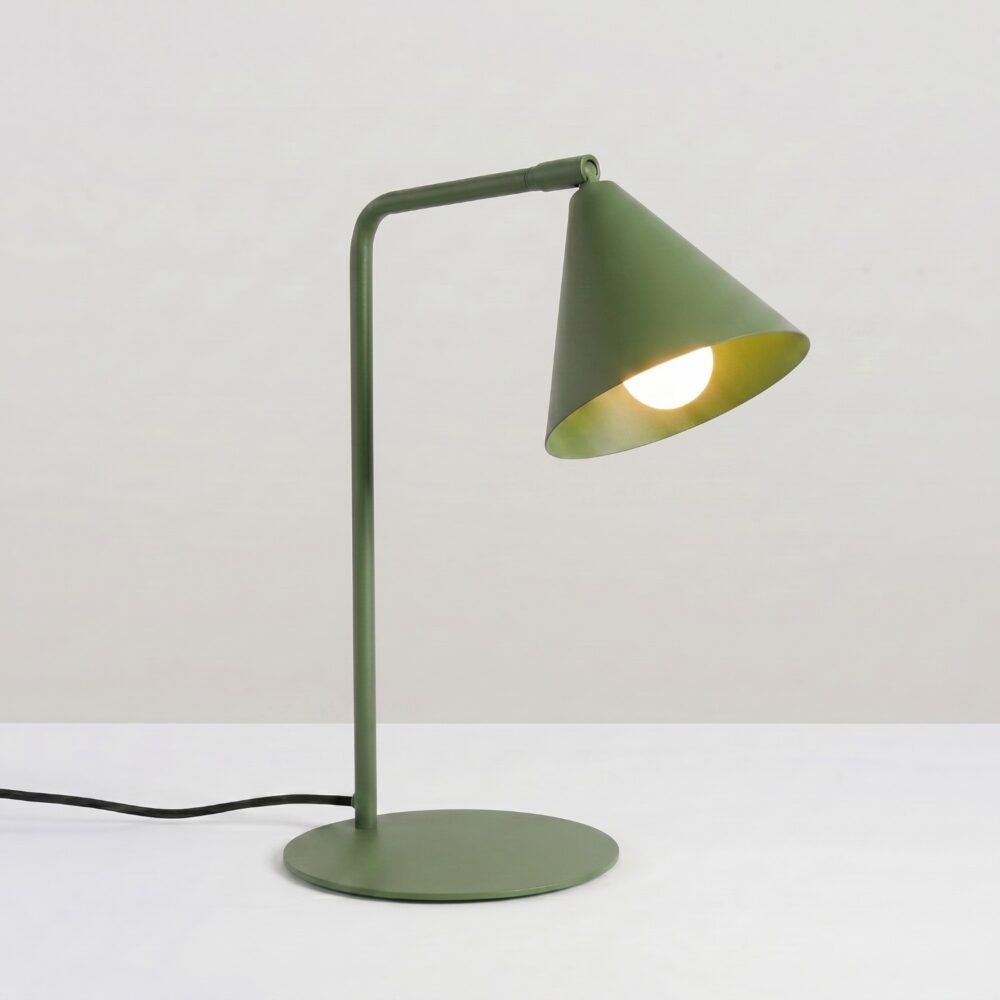 Lampa biurkowa NOX zielona oliwka