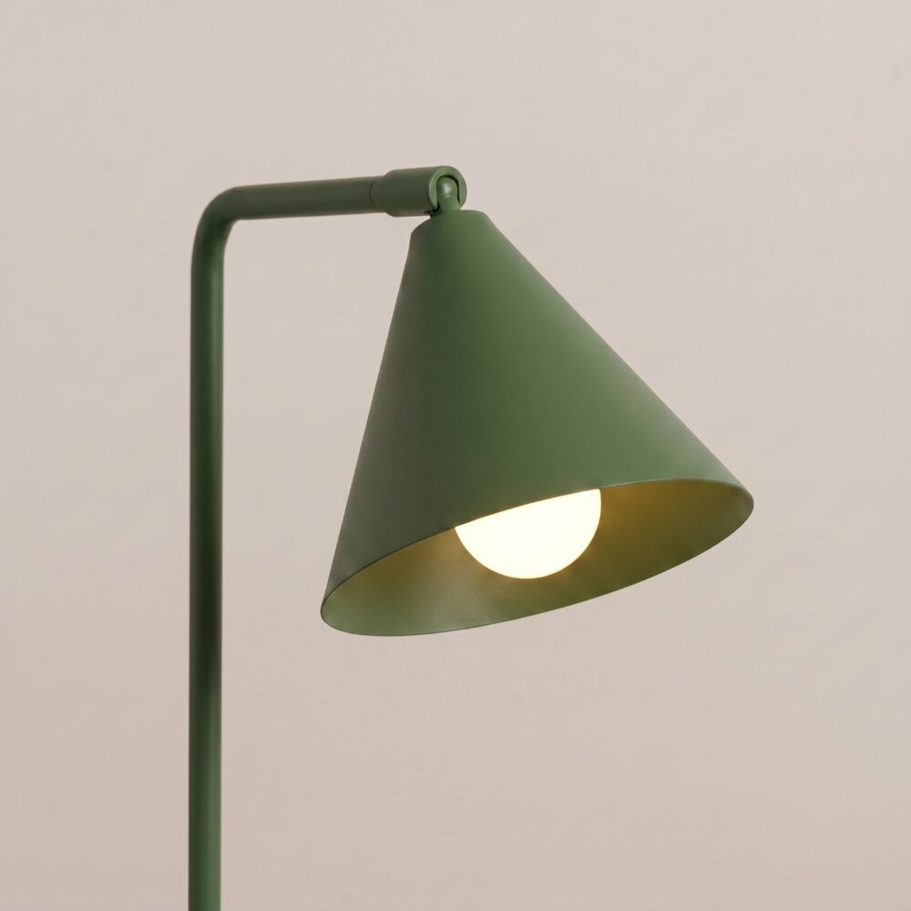 Lampa biurkowa NOX zielona oliwka