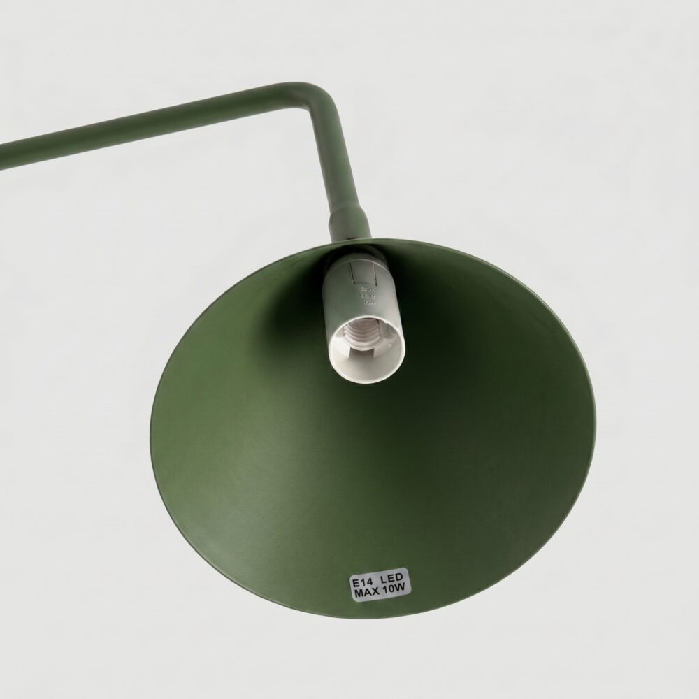 Lampa biurkowa NOX zielona oliwka