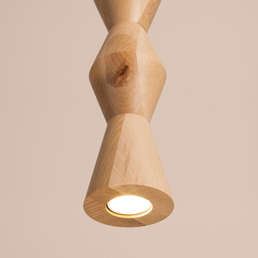 Lampa wisząca KUBBE średnia R