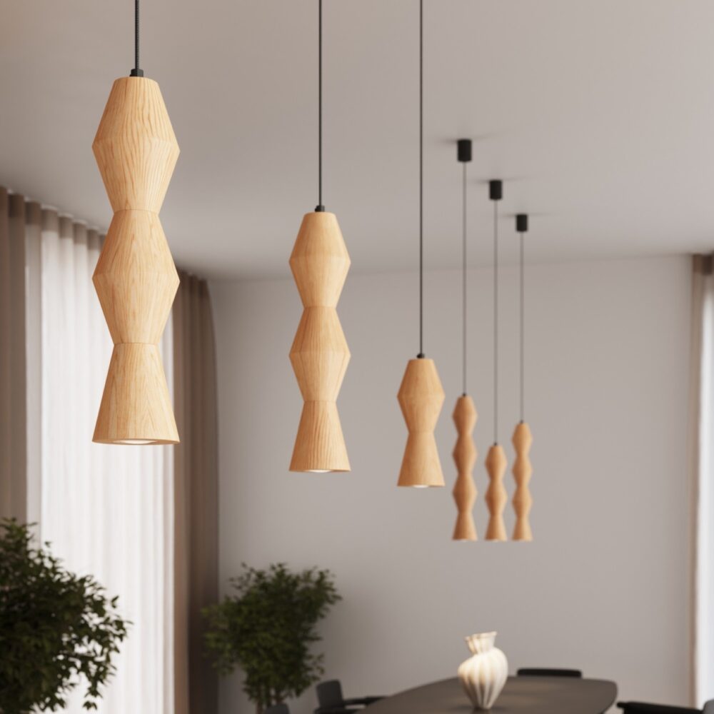 Lampa wisząca KUBBE duża R