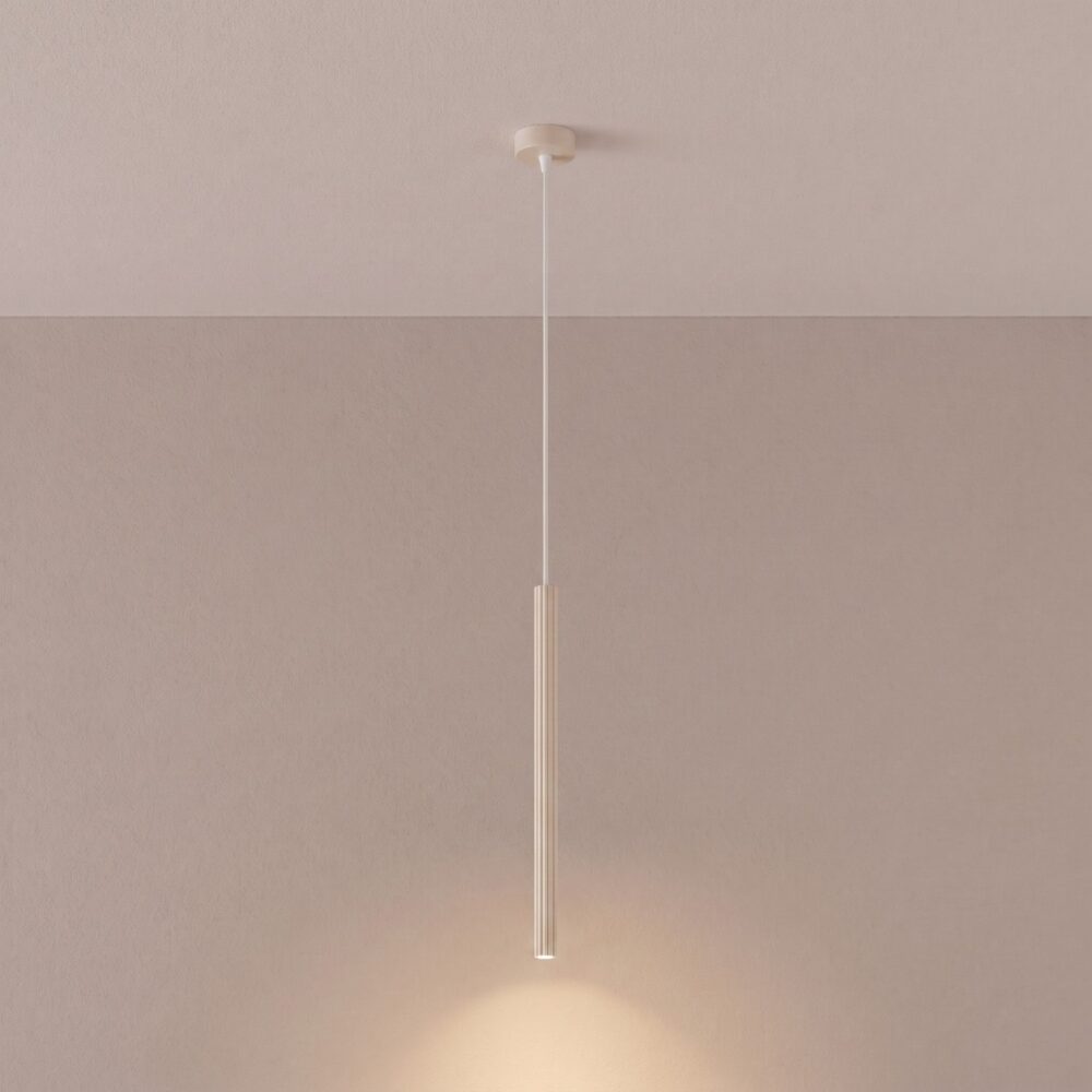 Lampa wisząca ARCHE 1 beżowa