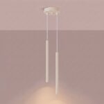Lampa wisząca ARCHE 2P beżowa