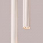 Lampa wisząca ARCHE 2P beżowa
