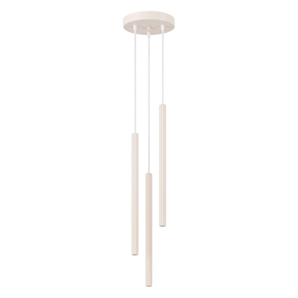 Lampa wisząca ARCHE 3P beżowa