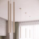 Lampa wisząca ARCHE 3P beżowa