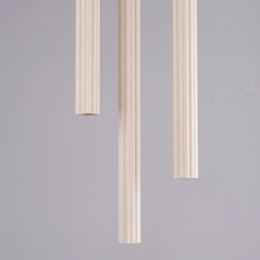 Lampa wisząca ARCHE 3P beżowa