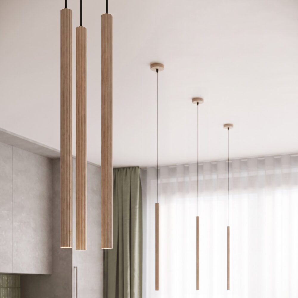 Lampa wisząca ARCHE 2P taupe