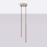 Lampa wisząca ARCHE 2P taupe