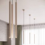 Lampa wisząca ARCHE 3P taupe