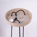 Lampa wisząca ARCHE 3P taupe