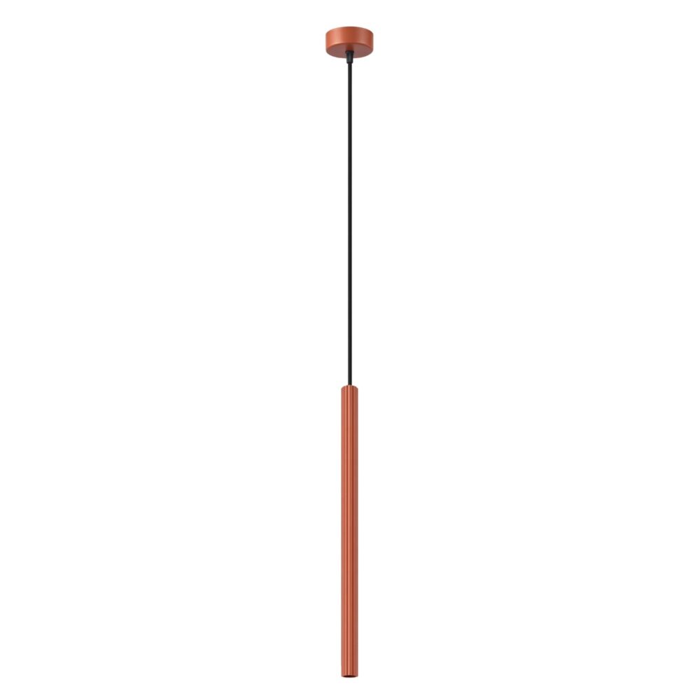 Lampa wisząca ARCHE 1 ochra czerwona