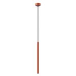 Lampa wisząca ARCHE 1 ochra czerwona
