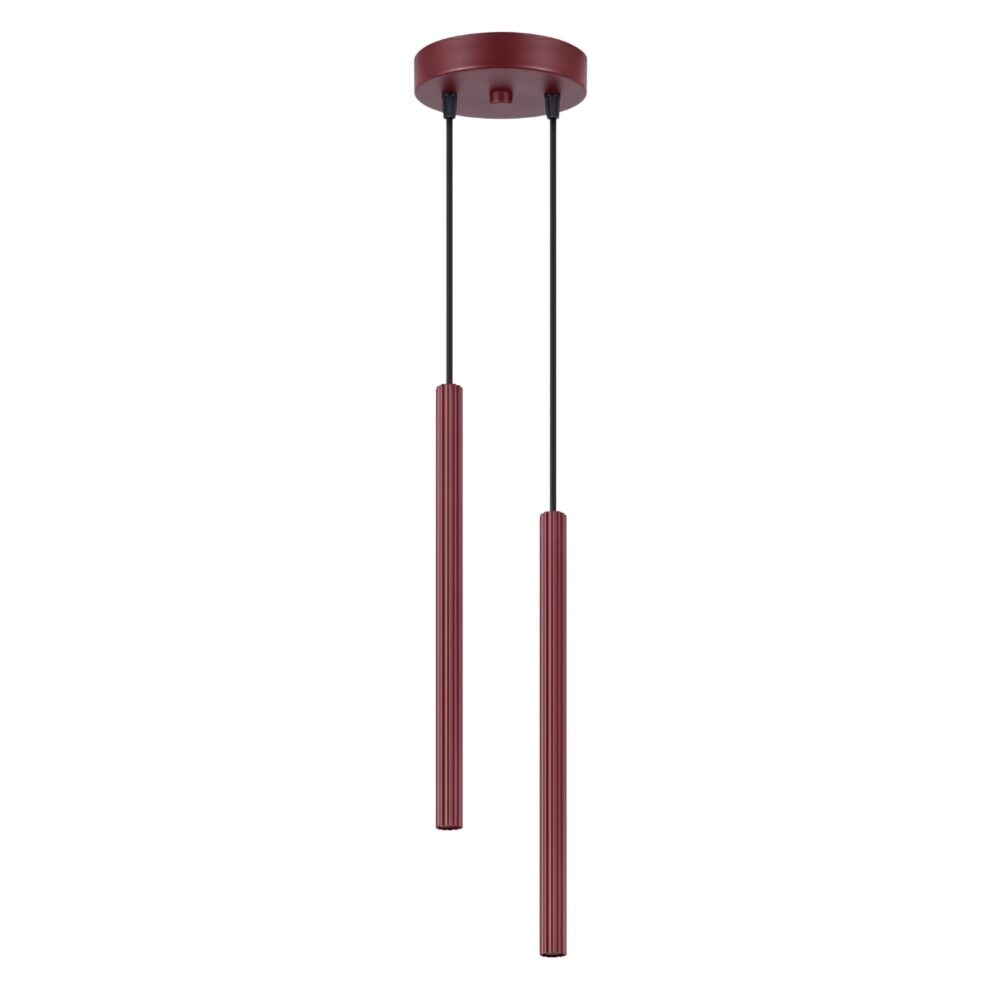 Lampa wisząca ARCHE 2P burgund