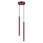 Lampa wisząca ARCHE 2P burgund