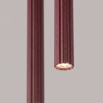 Lampa wisząca ARCHE 2P burgund