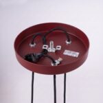 Lampa wisząca ARCHE 3P burgund