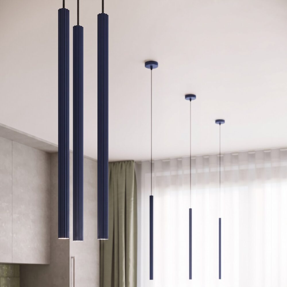 Lampa wisząca ARCHE 1 ultramaryna