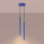 Lampa wisząca ARCHE 2P ultramaryna